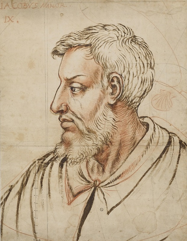 Hendrick Goltzius - Der Apostel Jakobus Minor