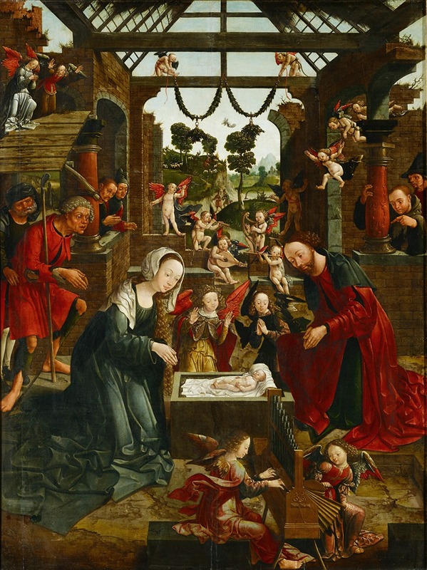 Jacob Cornelisz. van Oostsanen - Nativity