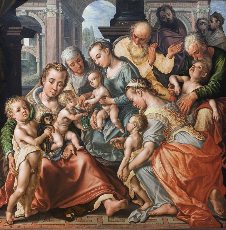 Joachim Beuckelaer - The Holy Kinship