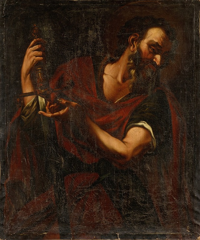 Johann Carl Loth - Saint Paul, half figure