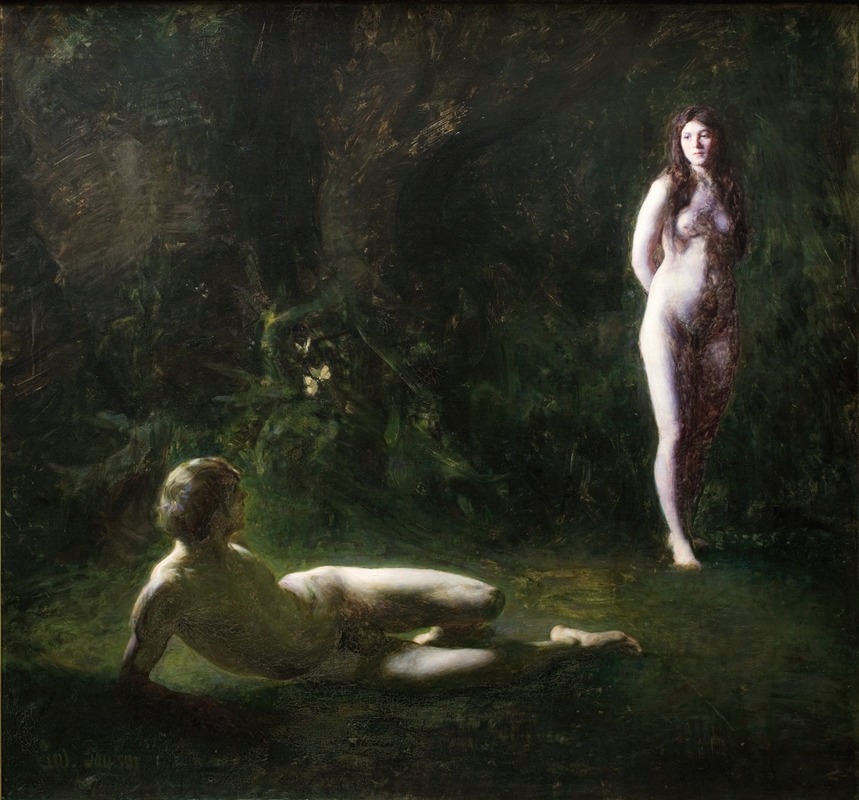 Julius Paulsen - Adam and Eve