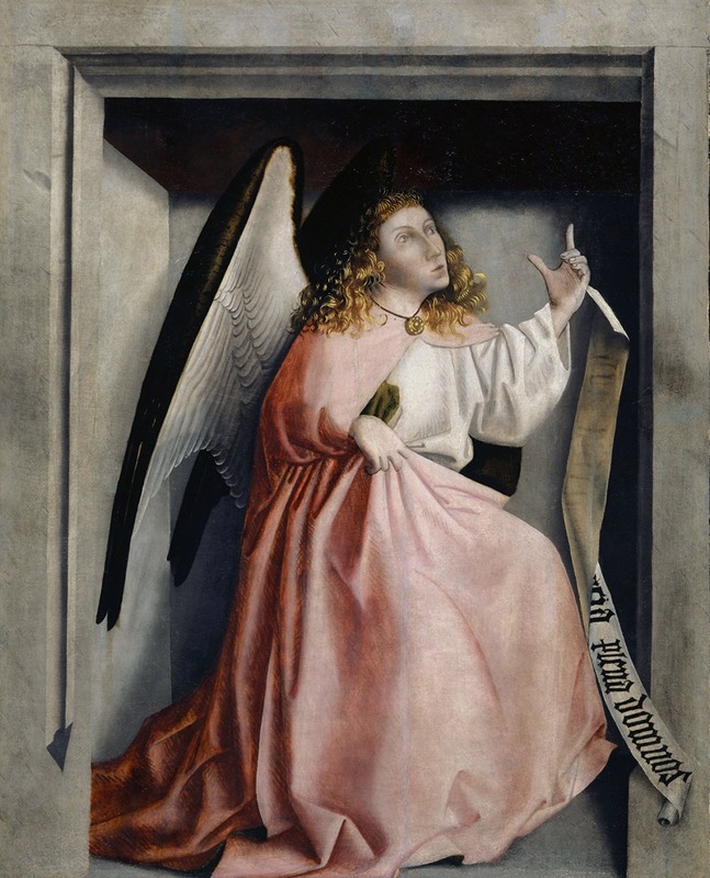 Konrad Witz - The Angel of the Annunciation