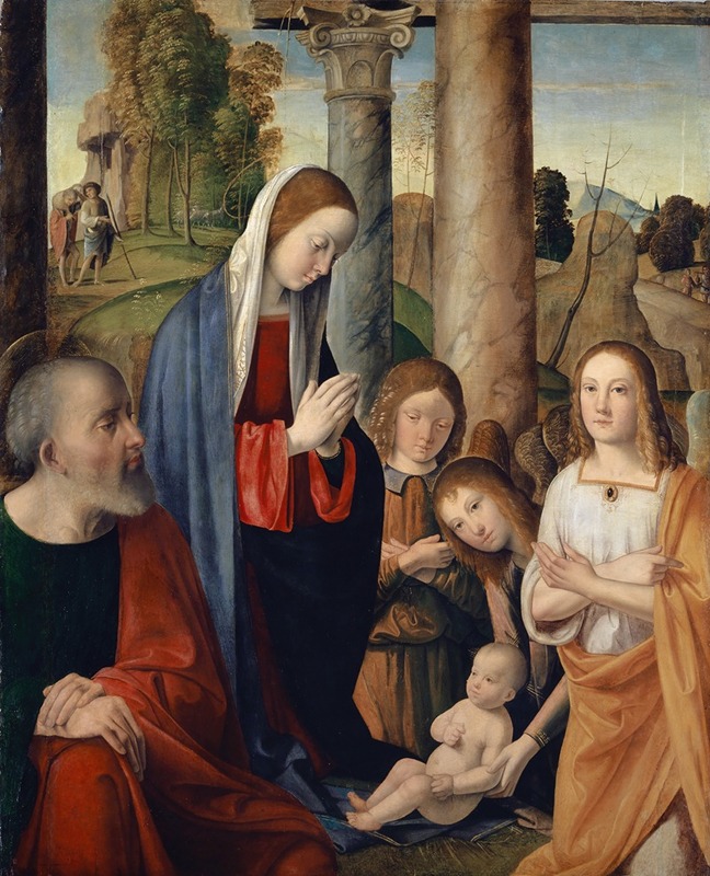 Marco Palmezzano - The Nativity of Christ