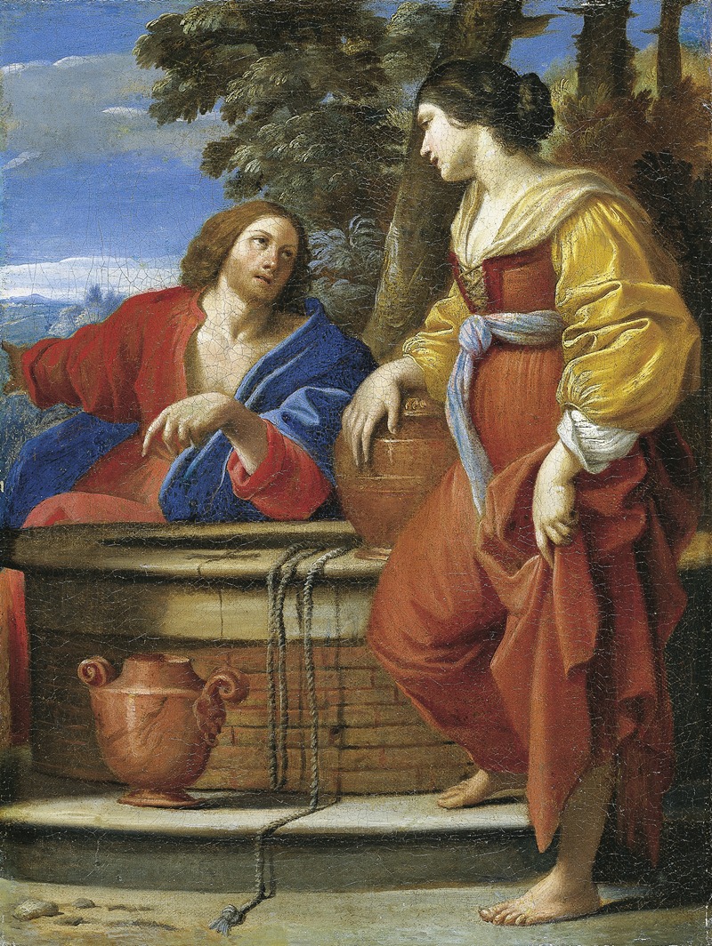 Sisto Badalocchio - Christ with the Samaritan Woman at the Well