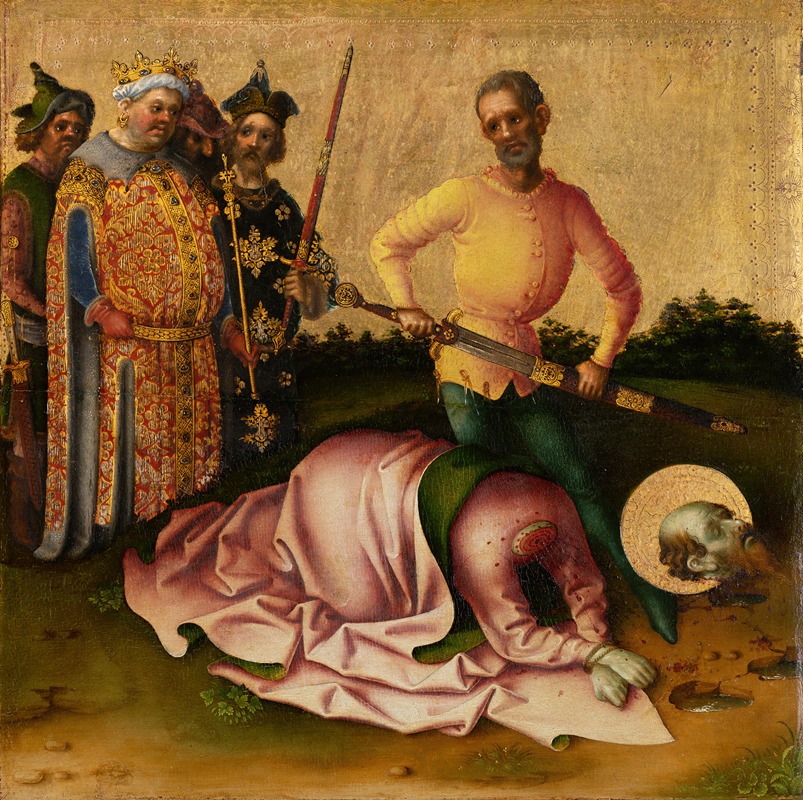 Stefan Lochner - Martyrdom of St Paul