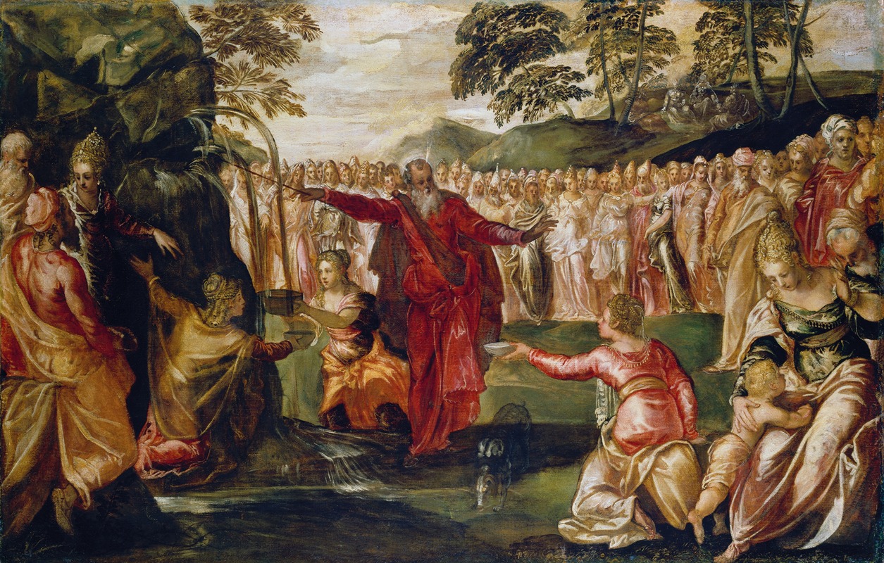 Jacopo Tintoretto - Moses Striking the Rock