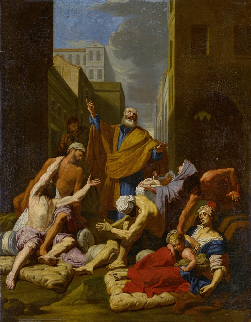 Anonymous - Saint Peter Healing the Sick with his Shadow