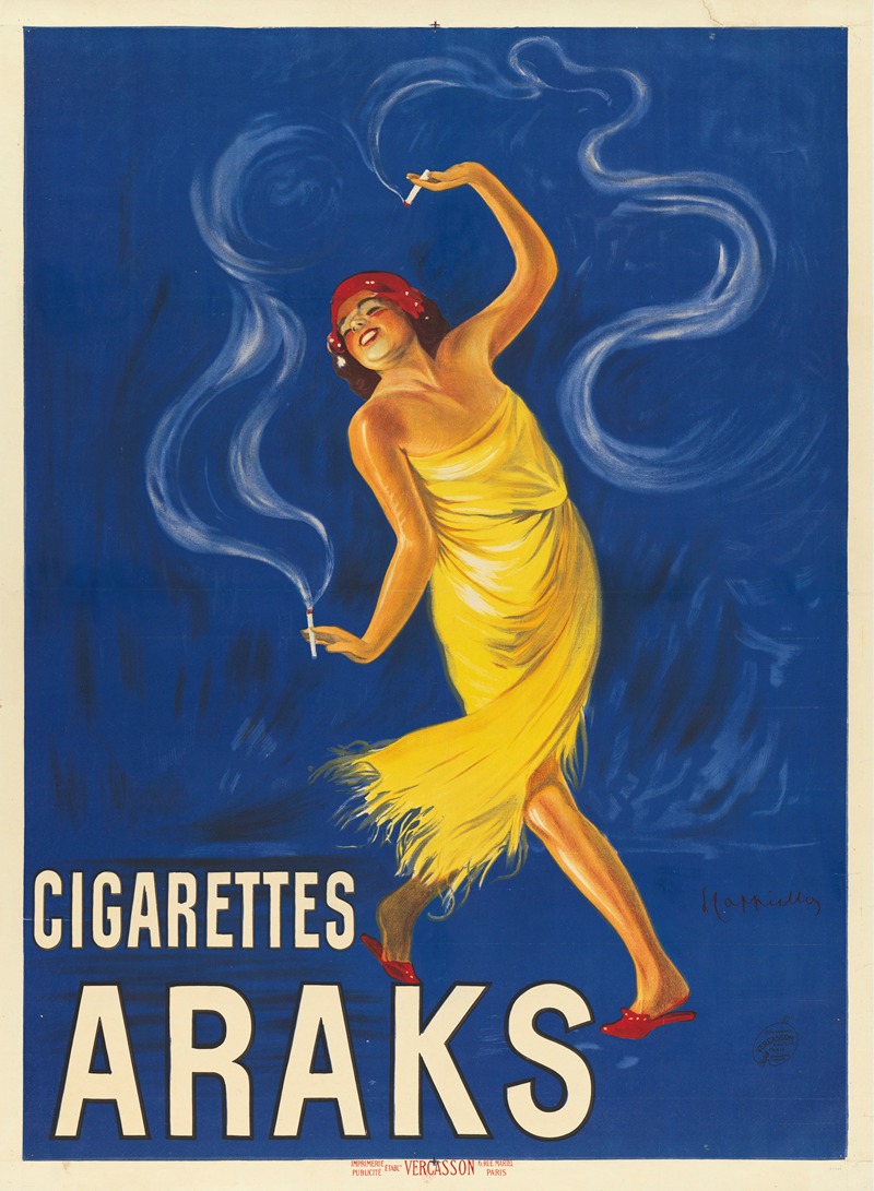 Leonetto Cappiello - Cigarettes Araks