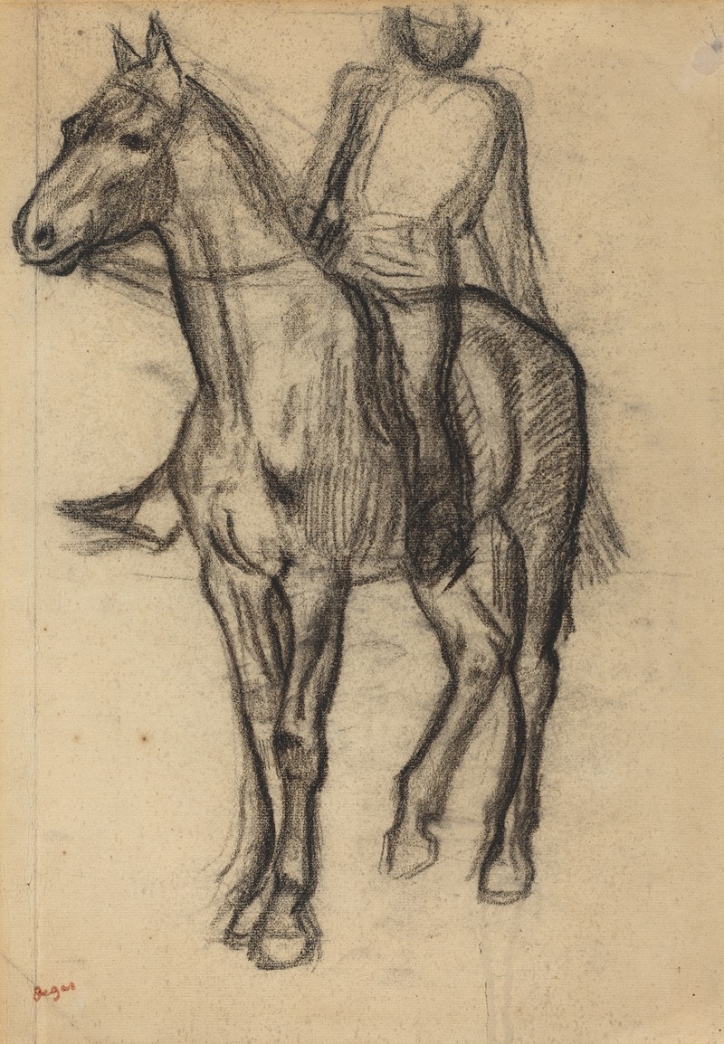 Edgar Degas - Horse and Rider