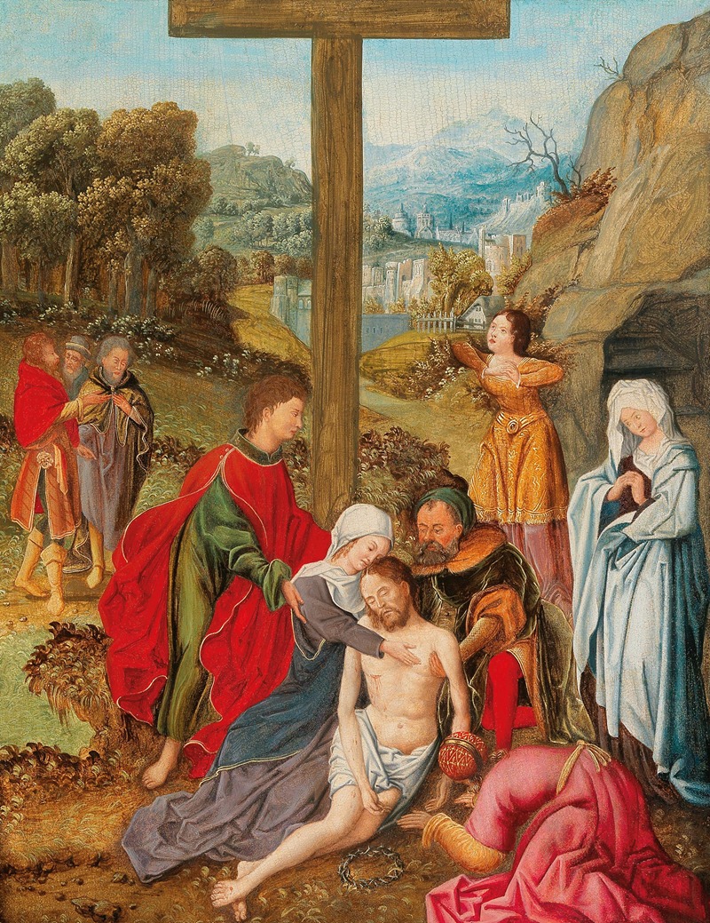 Early Netherlandish School - The Lamentation of Christ