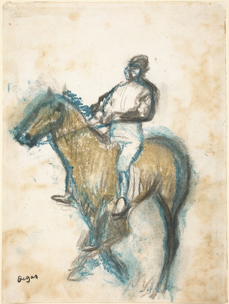 Edgar Degas - Jockey