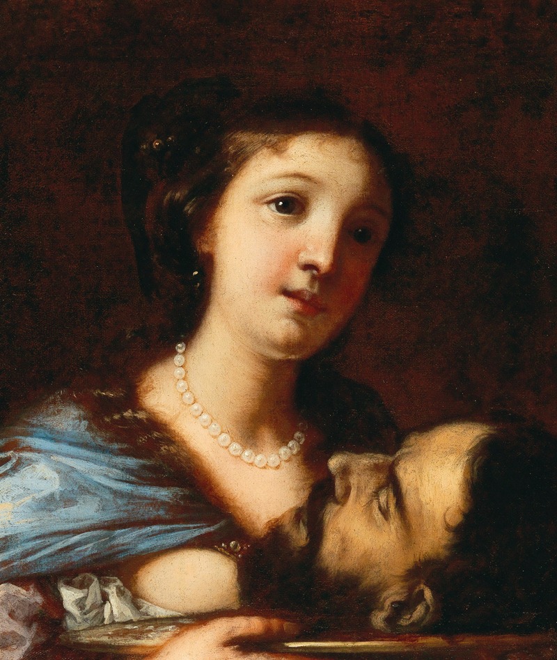 Francesco Rosa - Salome with the head of Saint John the Baptist