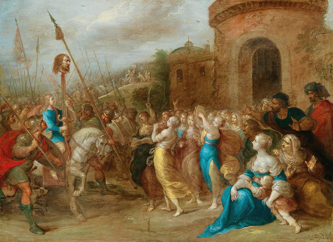 Frans Francken the Younger - The Triumph of David