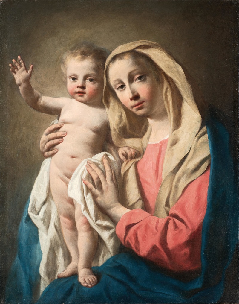Giuseppe Angeli - Madonna and Child