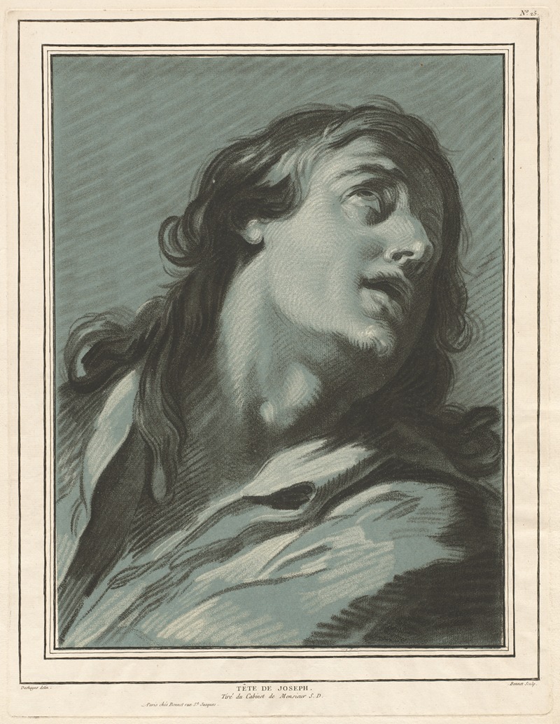 Louis-Marin Bonnet - Tête de Joseph (Head of Joseph)