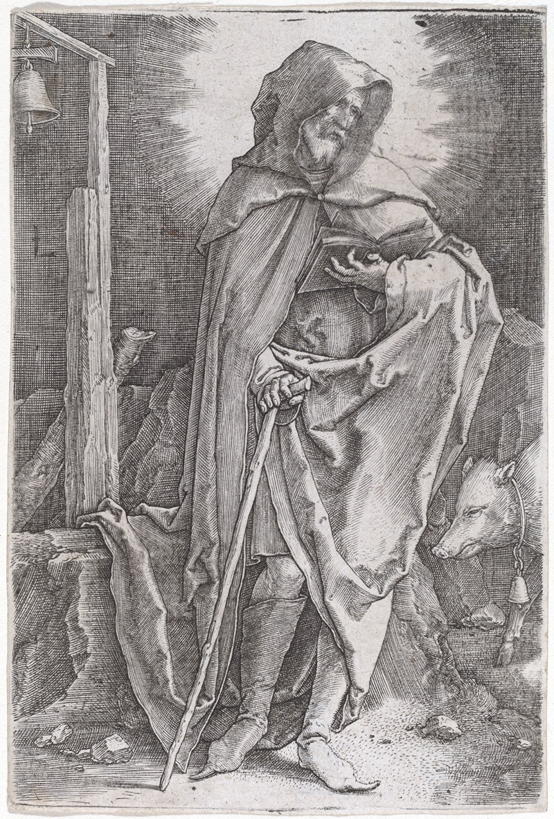 Lucas Van Leyden - Saint Anthony