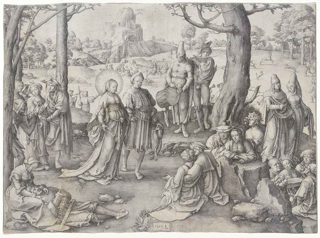 Lucas Van Leyden - The Dance of Saint Mary Magdalene