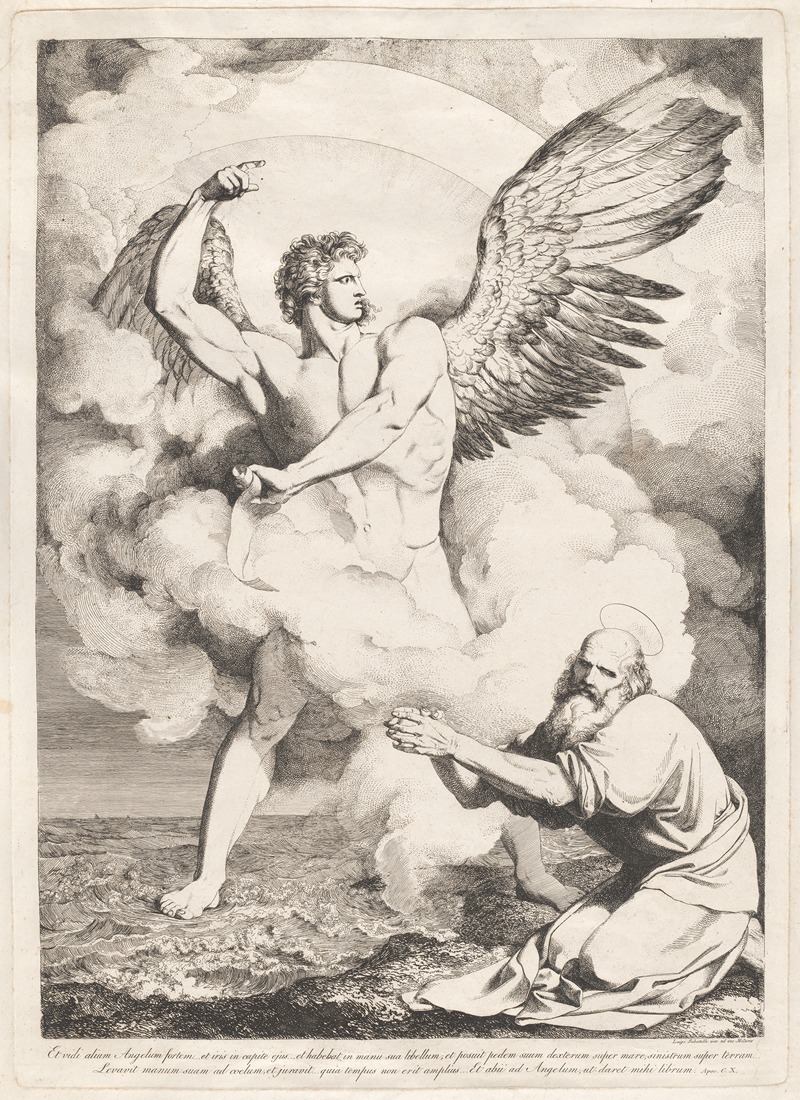 Luigi Sabatelli - Et vidi alium angelum fortem… (The Angel of the Apocalypse Appearing to Saint John)