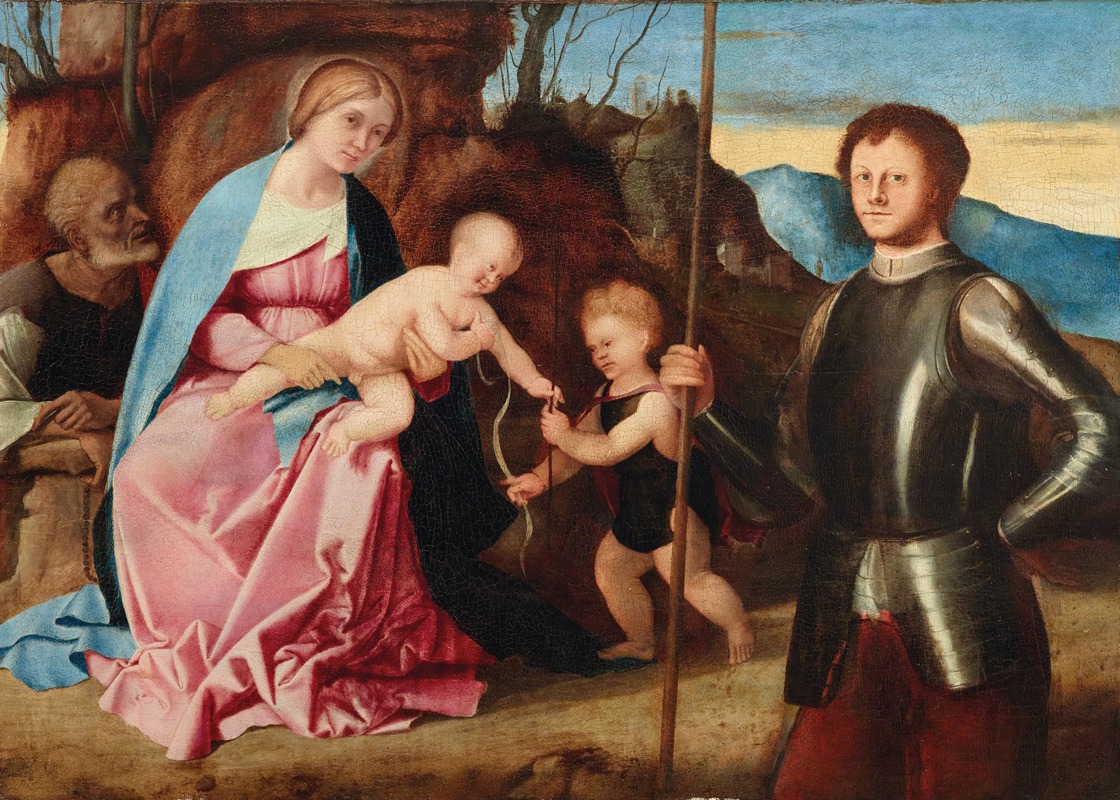 Marco Basaiti - The Holy Family with the Infant Saint John the Baptist and Saint George
