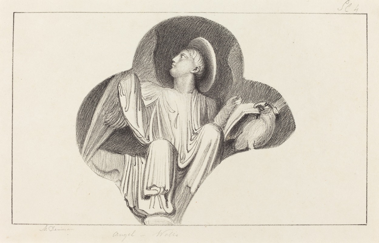 Maria Denman - An Angel, from Wells Cathedral