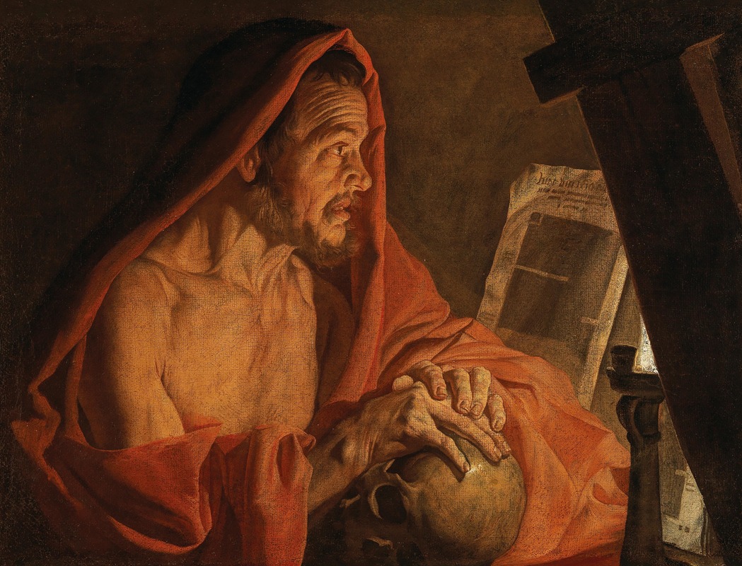 Matthias Stom - Saint Jerome