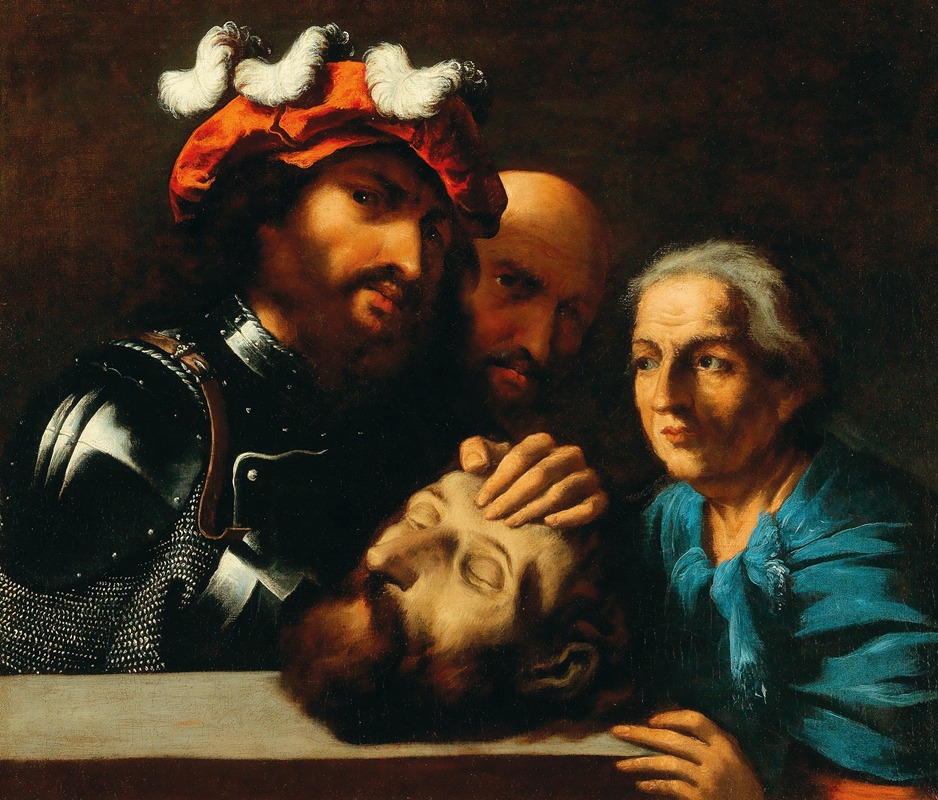 Pietro della Vecchia - Herod with the head of Saint John the Baptist
