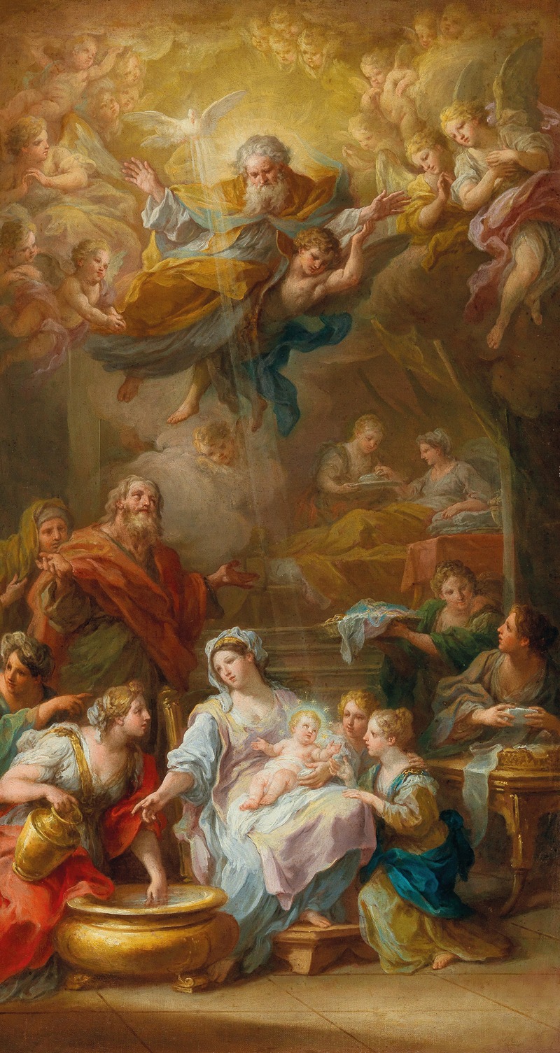 Sebastiano Conca - The Birth of the Virgin