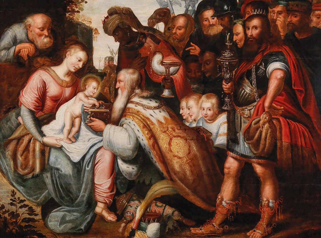 Workshop of Artus Wolffort - The Adoration of the Magi