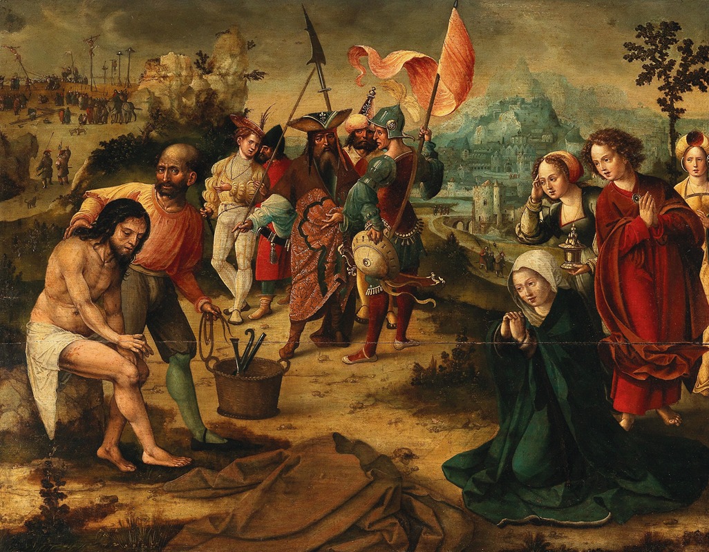 Workshop of Bernard van Orley - A scene from the Passion of Christ