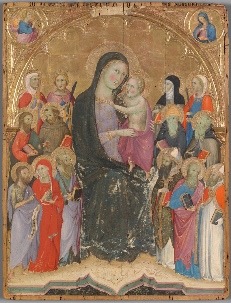 Andrea di Bartolo - Virgin and Child with Saints