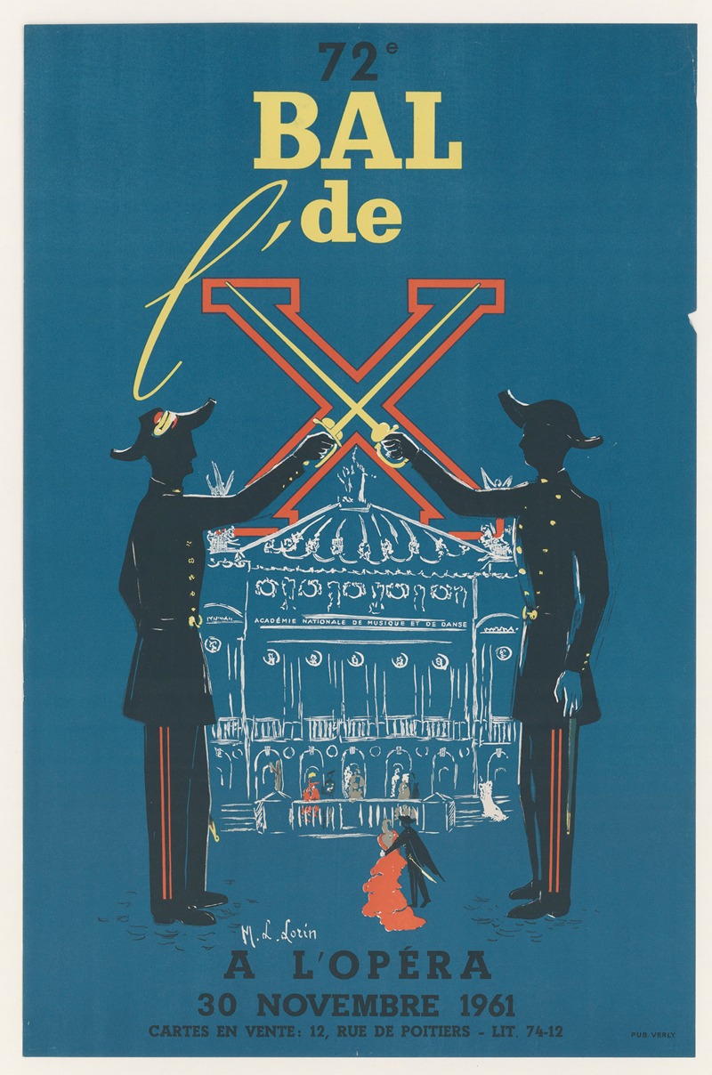 M.-L. Lorin - 72e Bal de l’X, à l’Opéra