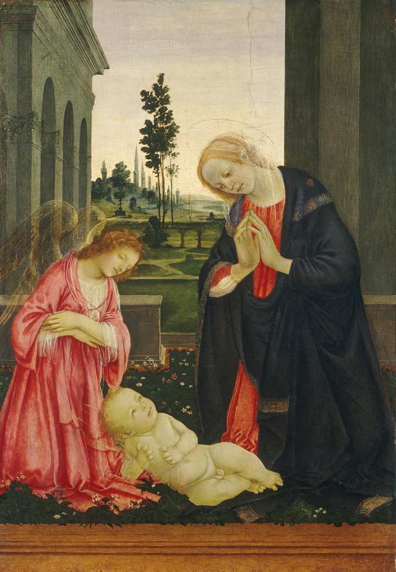 Filippino Lippi - The Adoration of the Child