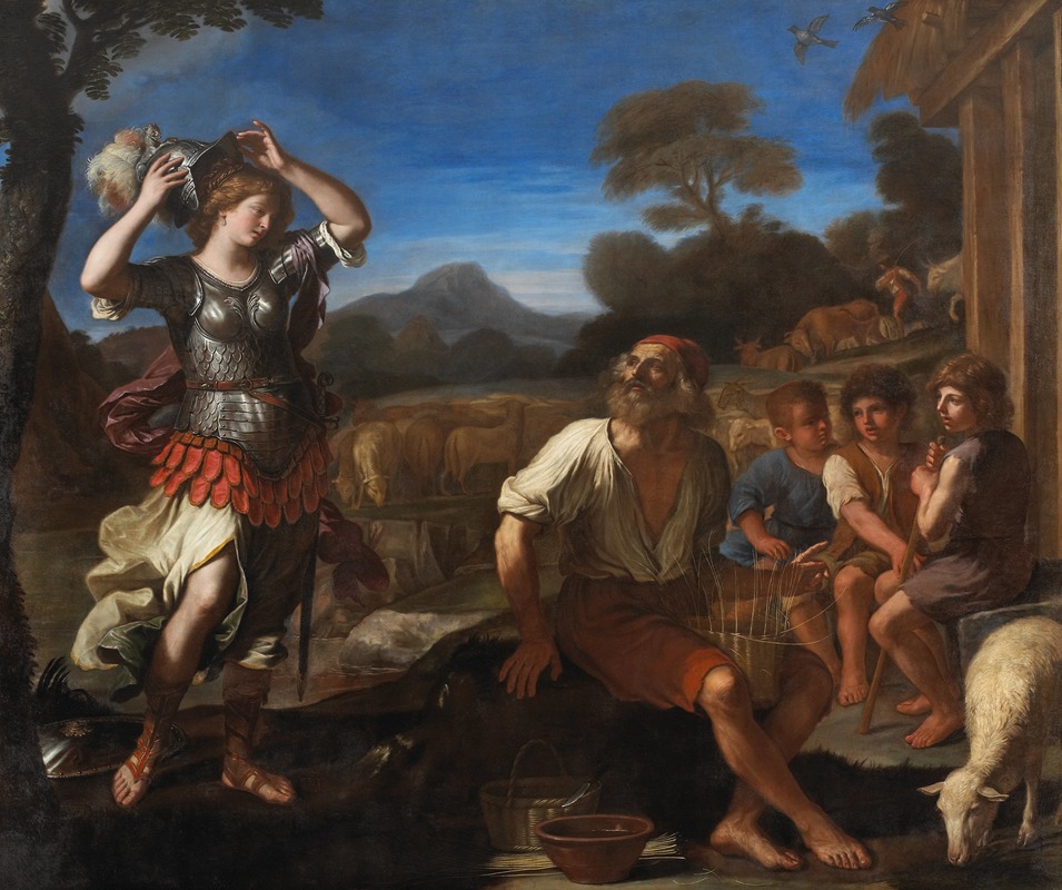 Guercino - Erminia and the Shepherds
