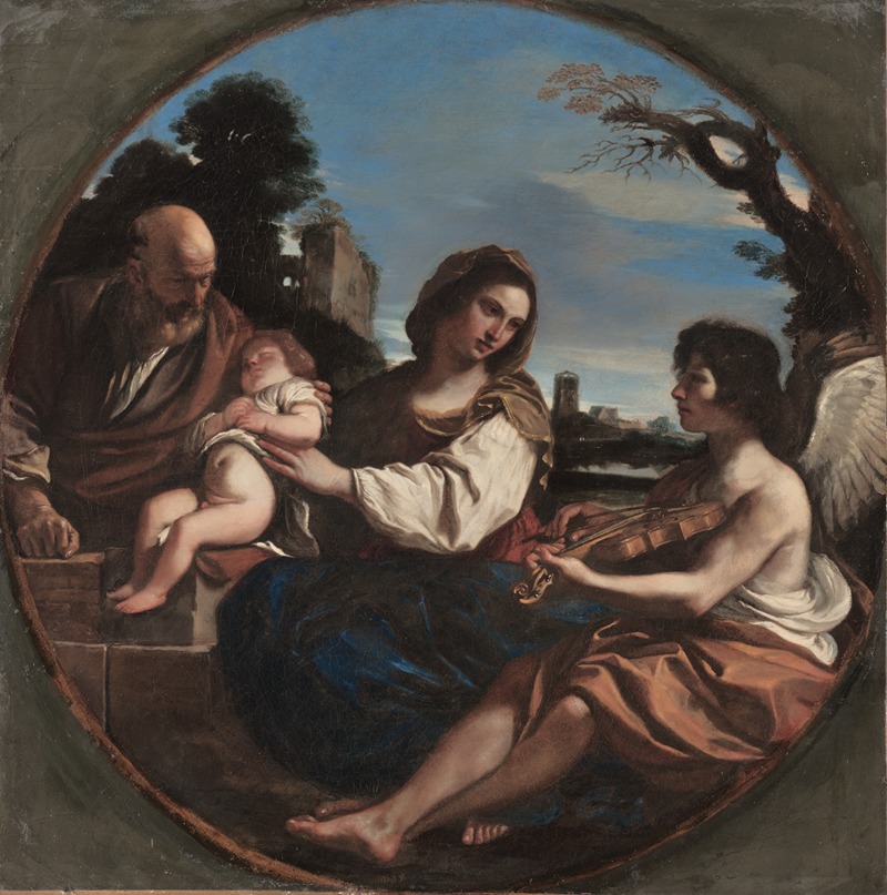 Guercino - Rest on the Flight into Egypt