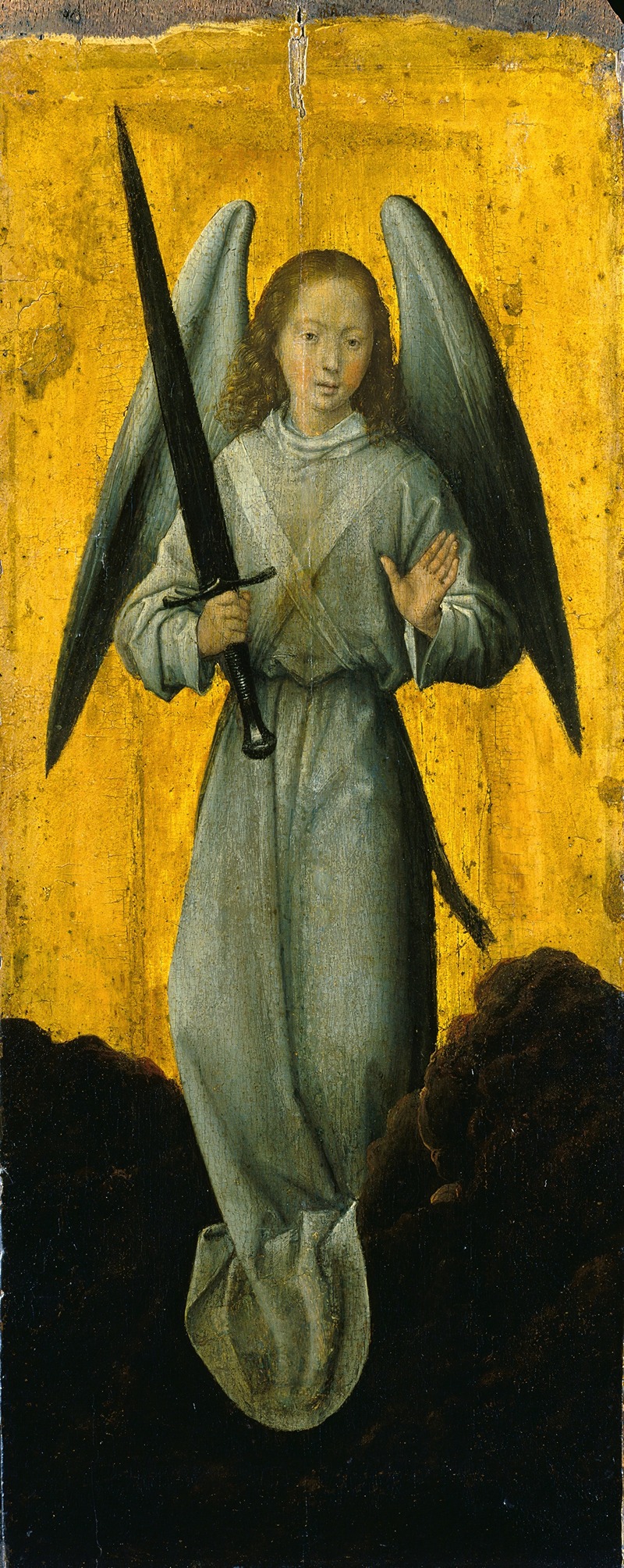Hans Memling - Angel with a Sword