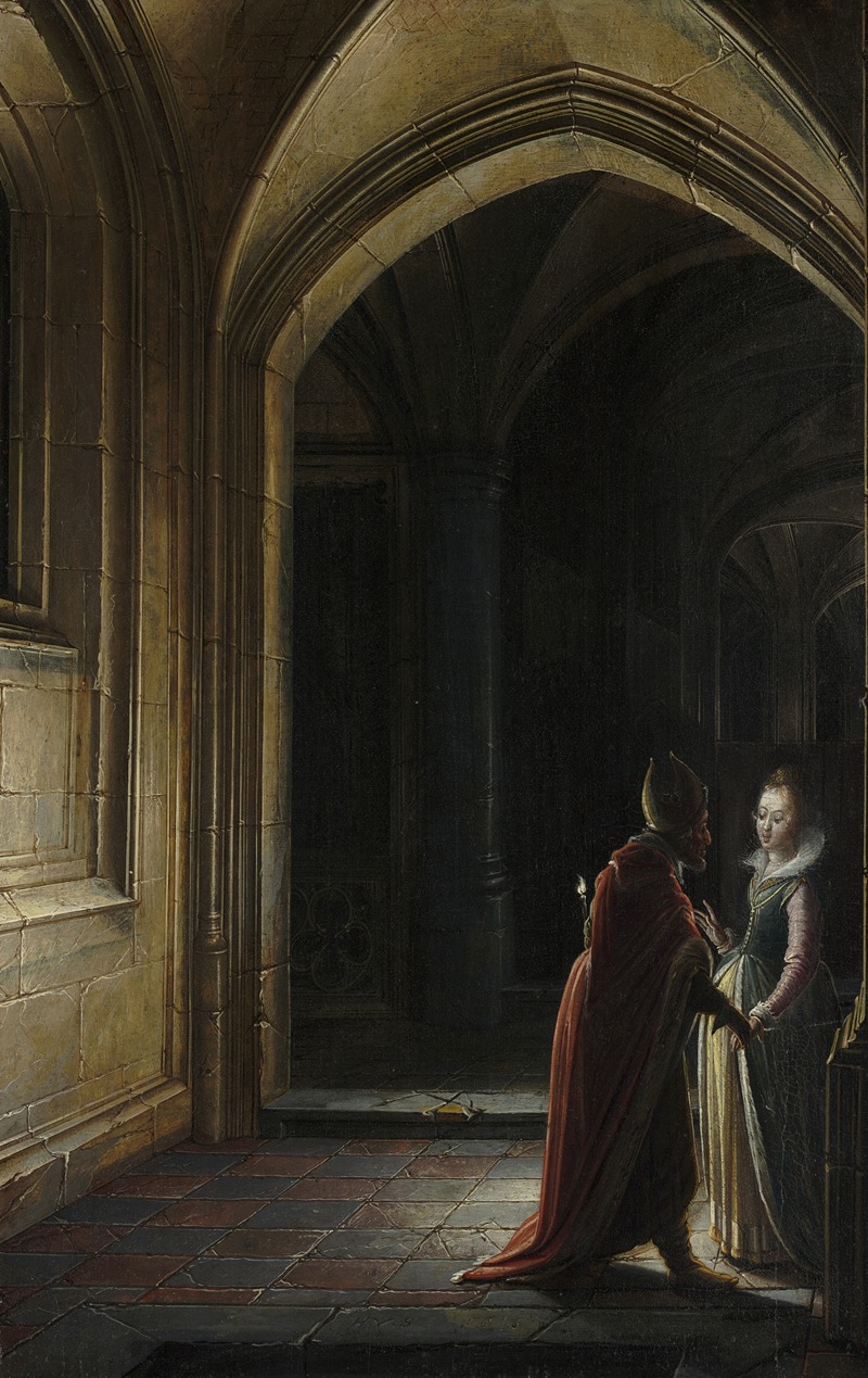 Hendrick van Steenwijck the Younger - Esther and Mordecai