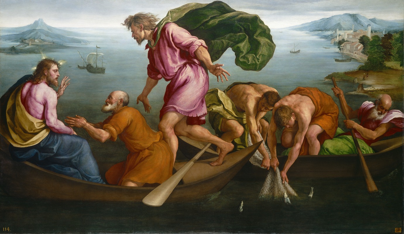 Jacopo Bassano - The Miraculous Draught of Fishes