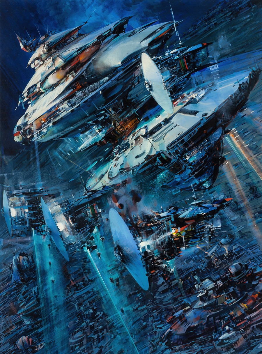 John Conrad Berkey - Starship Enterprise