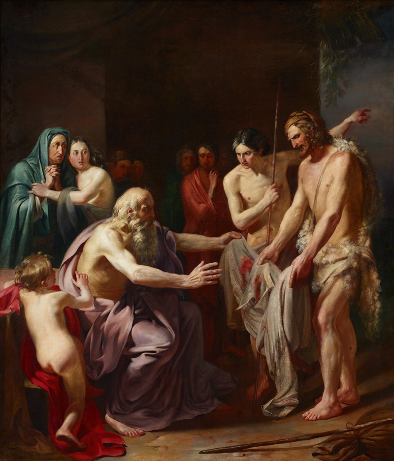Jean-Jacques Forty - Jacob Recognizing the Robe of His Son Joseph
