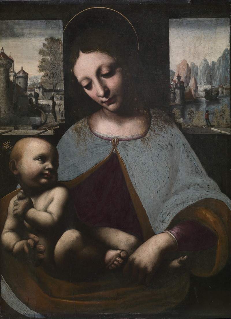 Leonardo da Vinci - Virgin and Child
