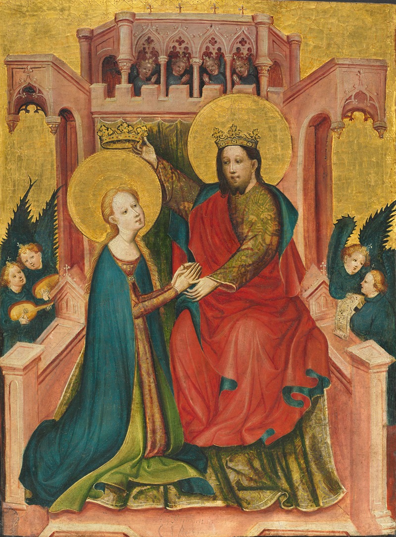 Master of the Fröndenberg Altarpiece - Coronation of the Virgin
