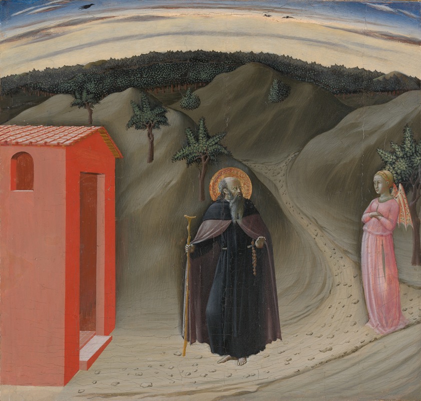 Master of the Osservanza - The Temptation of Saint Anthony Abbot