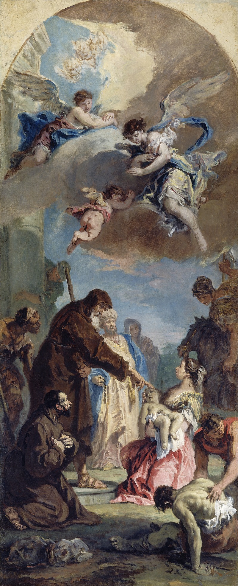 Sebastiano Ricci - A Miracle of Saint Francis of Paola