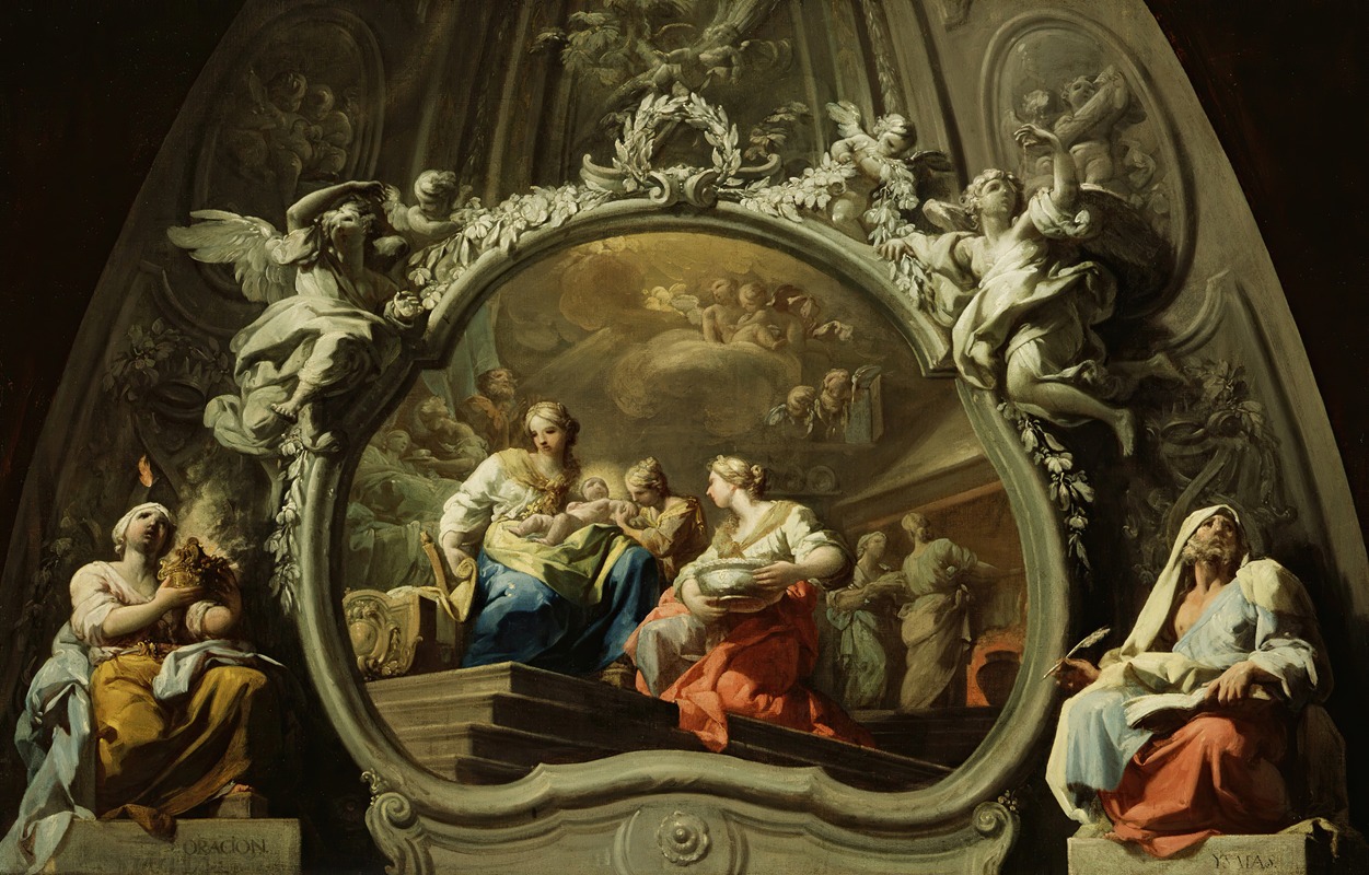 Antonio González Velázquez - The Birth of the Virgin