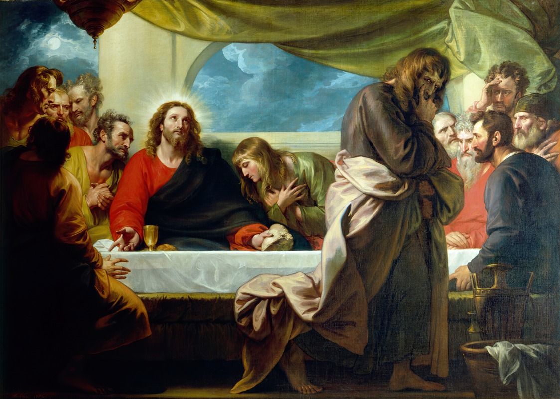 Benjamin West - The Last Supper