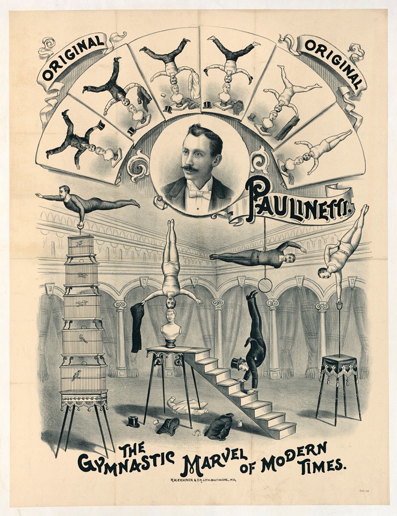 R. H. Eichner & Co. - Original Paulinetti, The gymnastic marvel of modern times