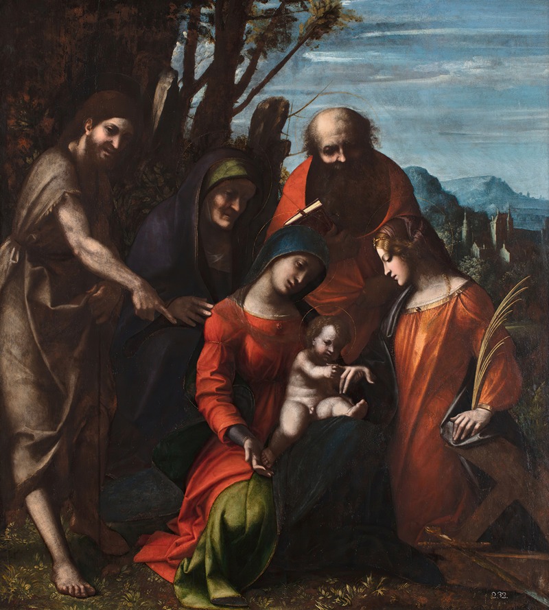 Correggio - The Mystic Marriage of Saint Catherine