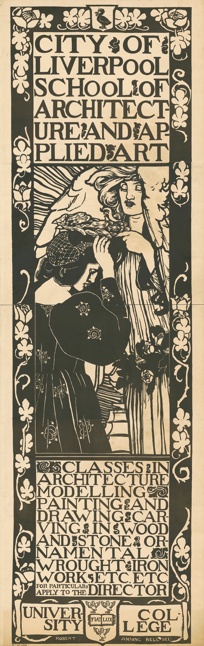 Robert Anning Bell - City of Liverpool School of Architecture and Applied Art