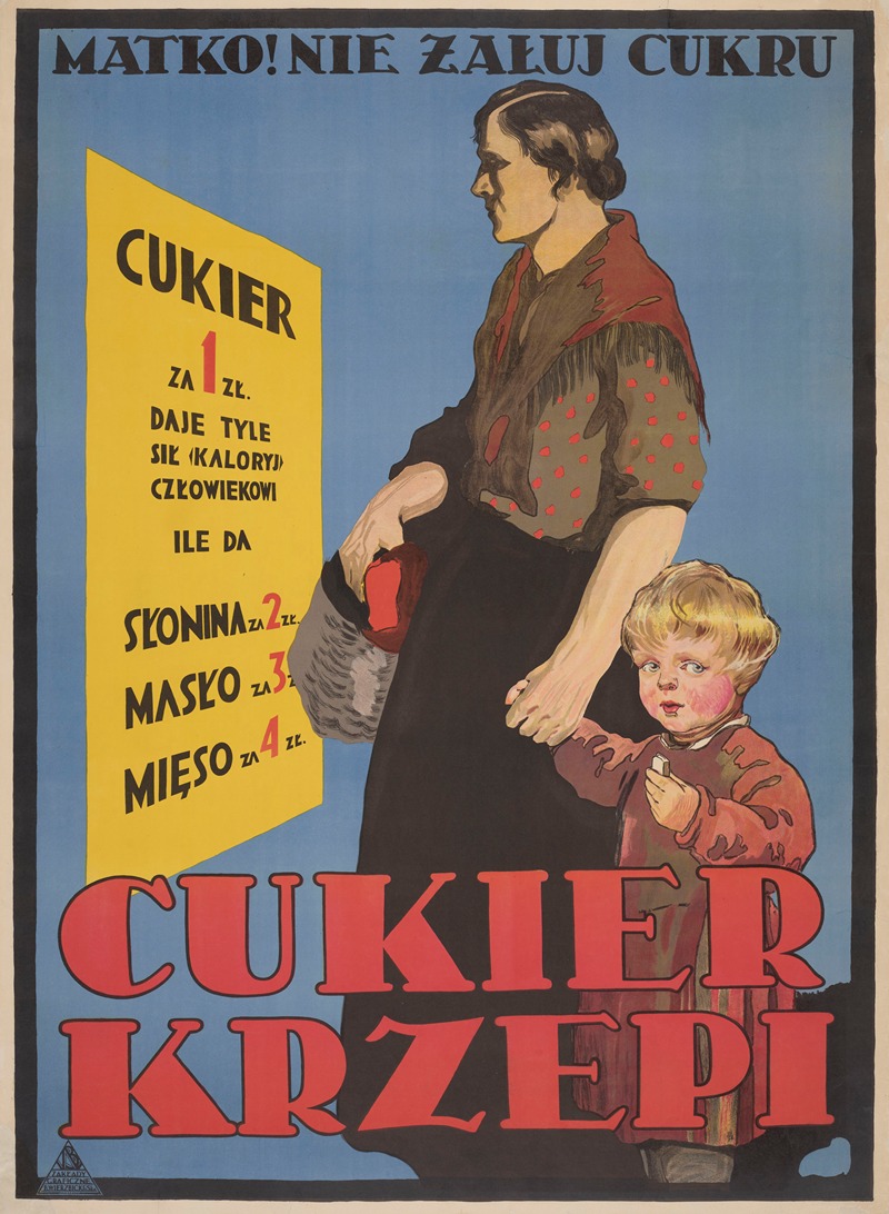 Stefan Norblin - Sugar fortifies. Mother! Don’t spare the sugar