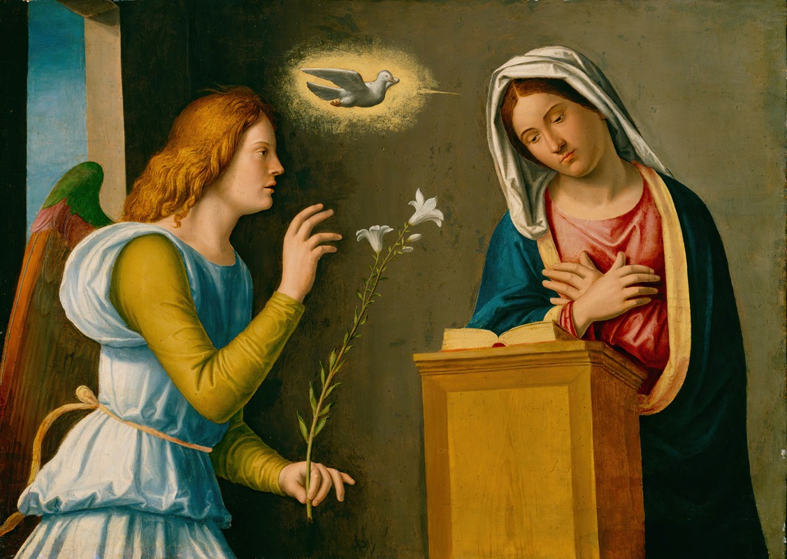 Giovanni Battista Cima da Conegliano - Annunciation To The Virgin